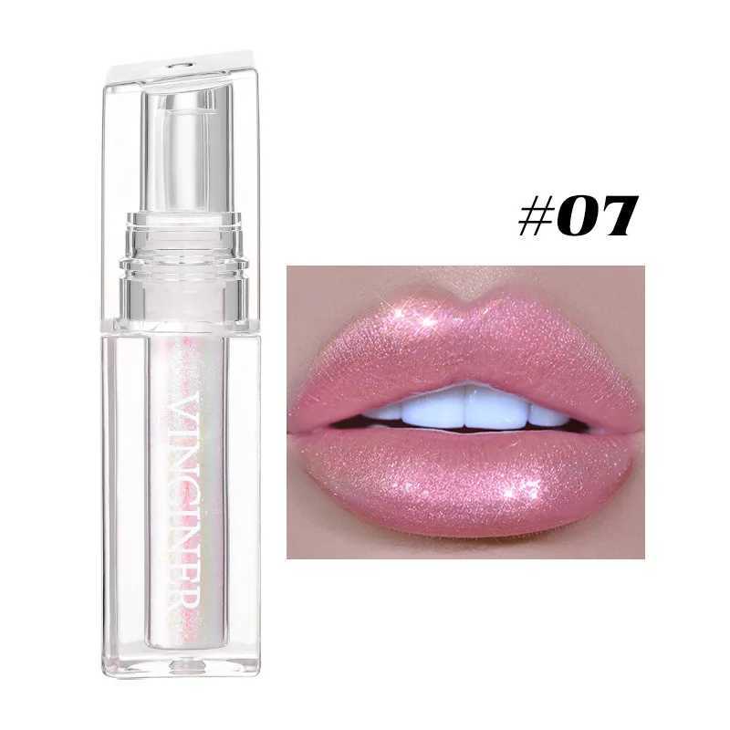 Chameleon Radiant Lip Gloss Diamond Gloss eye shadow Lasting Colorless Lip Liquid lipstick Makeup W241101