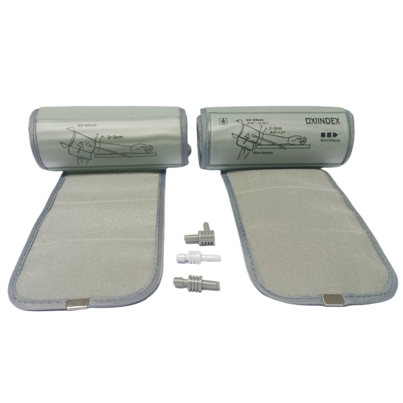 New Big Size 22-42 / 22-48 new Cm Portable Adult NIBP Cuff For Arm Digital Monitor Single Tube Tonometer 2025 Cuff BP Meter Cuff