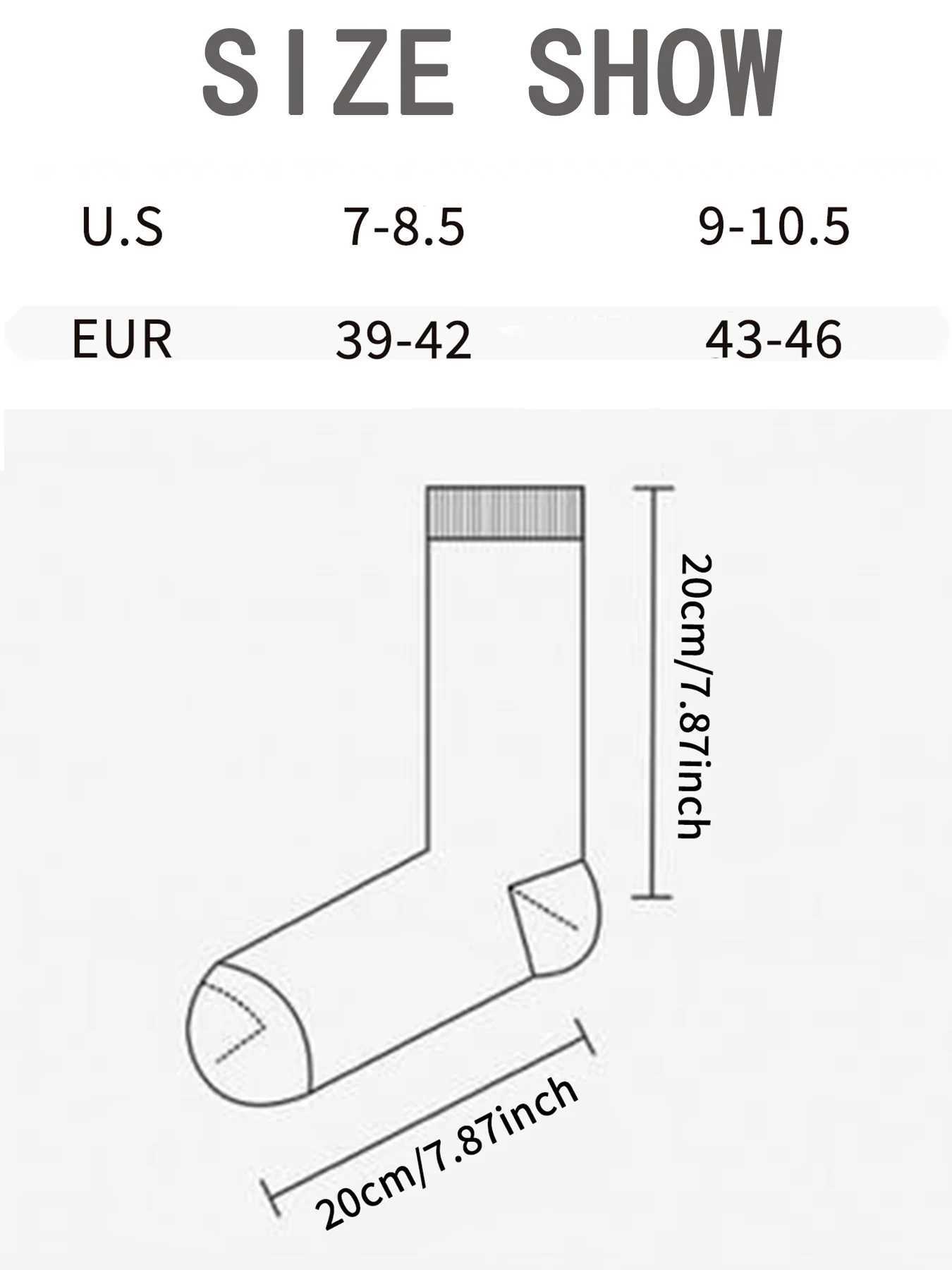 6 pairs of mens solid color mid tube mens long tube anti odor business long black all white LX241102
