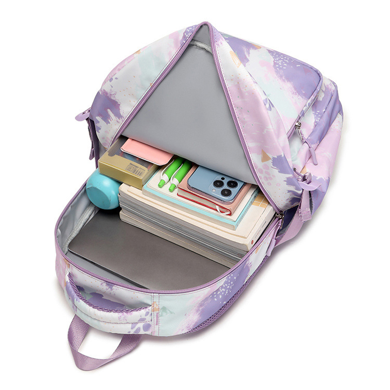 School Bags for Teenage Girls 3 Pcs/Set Waterproof Kids Schoolbag Backpack Child With Pencil Case Lunchbox 2024 Printed Book Bag