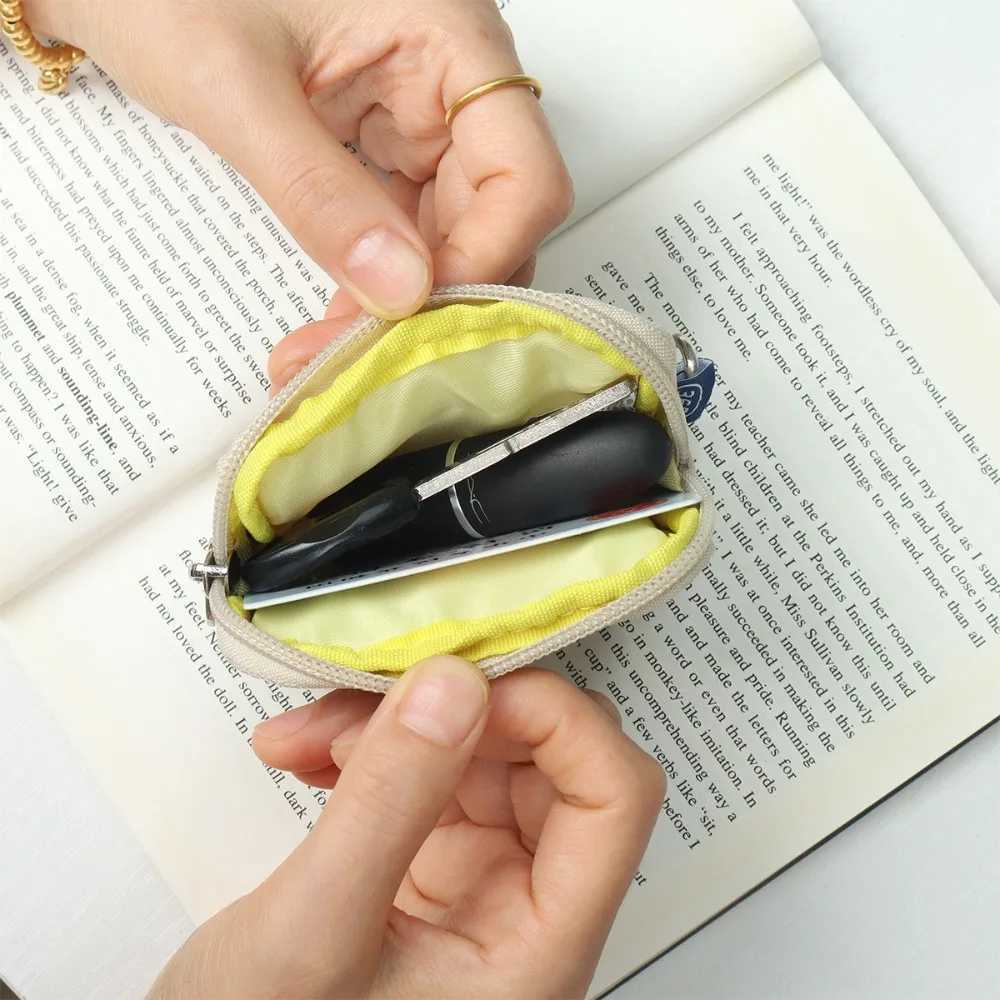 New Nyl Coin Purse Zipper Multi-purpose Small Wallet Earphe BagXJ241111