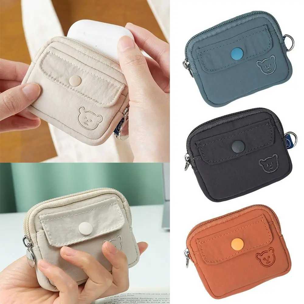 New Nyl Coin Purse Zipper Multi-purpose Small Wallet Earphe BagXJ241111