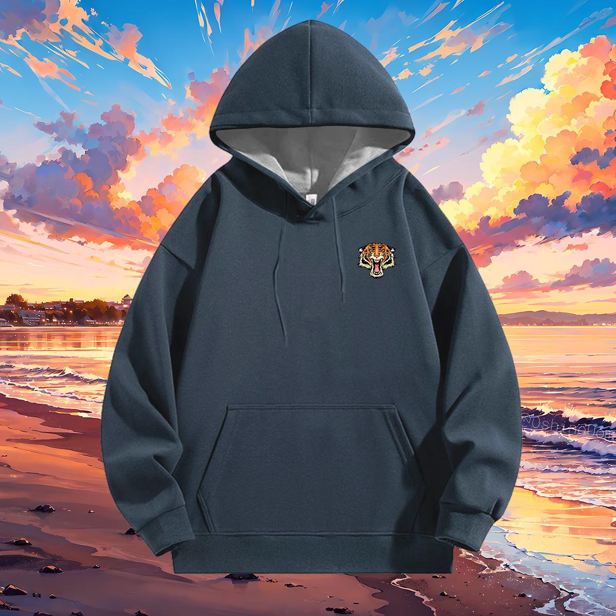 Fashion Designer Hoodie Women Tops Hoody Loose Women Hoodie Anime 350g Cotton Hooded Collar Breathable Beach