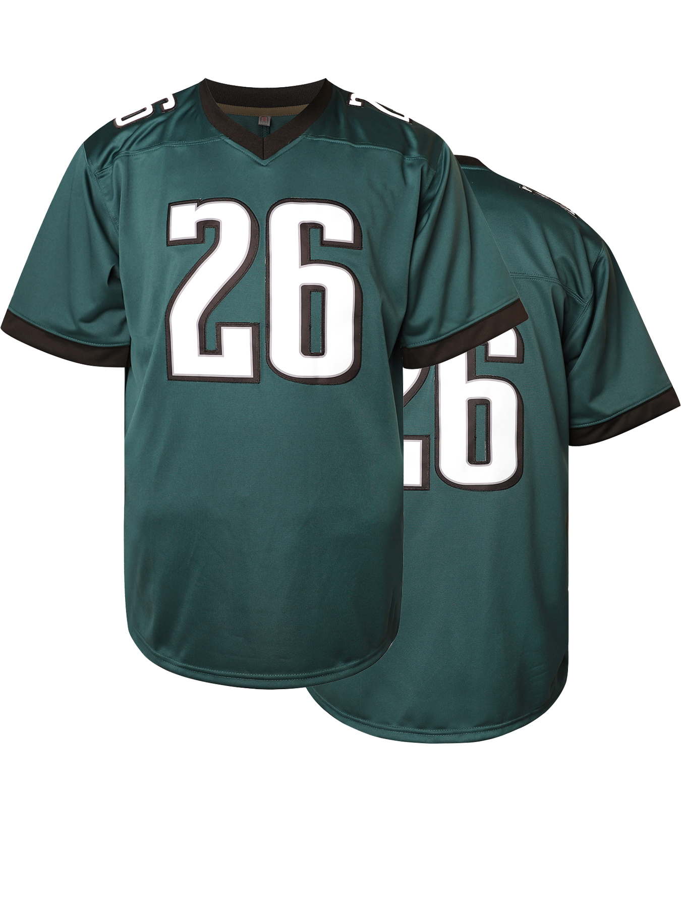 Number #1 #26 #62 #92 Short Sleeve Men's Classic Embroidery Jersey for Training & Competition, Slightly Stretch Football Shirts Free shipping