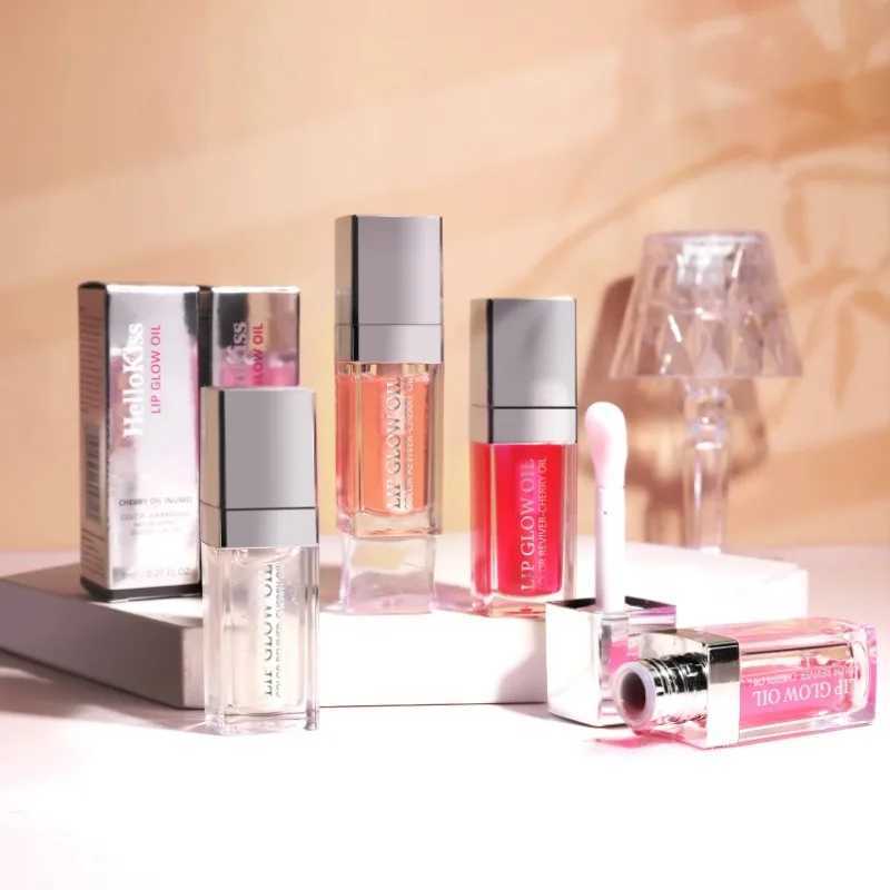 Crystal jelly moisturizing oil fat free waterproof makeup sexy lip color coloring lipstick luminous oil treatment makeup W241101