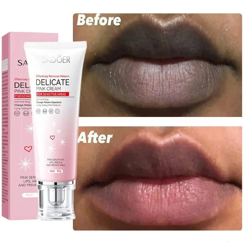 Fast luminous pink lipstick for dark lipstick melanin removing lipstick sexy rose magic lipstick whitening makeup 241031