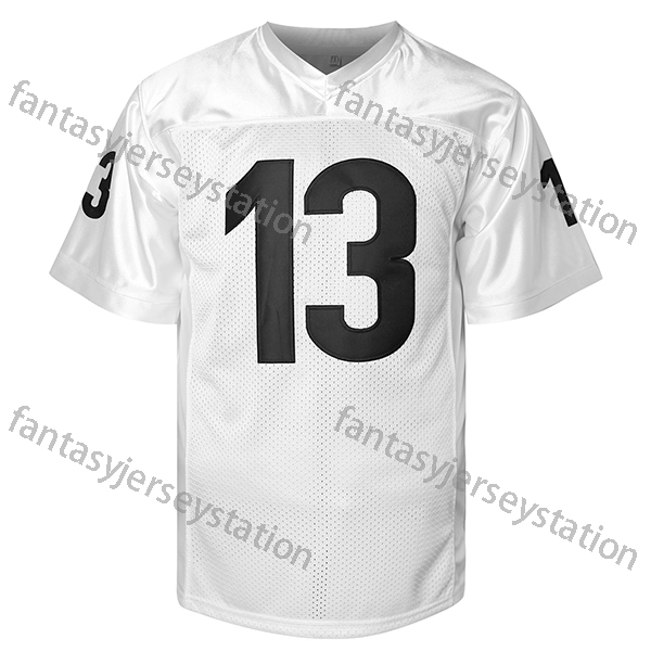 Men's # 13 Classic Vintage Embroidery Breathable Training American Football Jersey, Men's Summer Outdoor Sports Shirt Chrismas Day