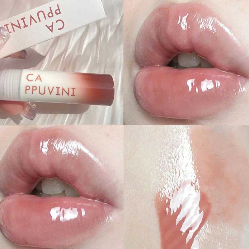 Transparent mirror water lipstick moisturizing lipstick durable handle free cup lipstick Korean cosmetics W241101
