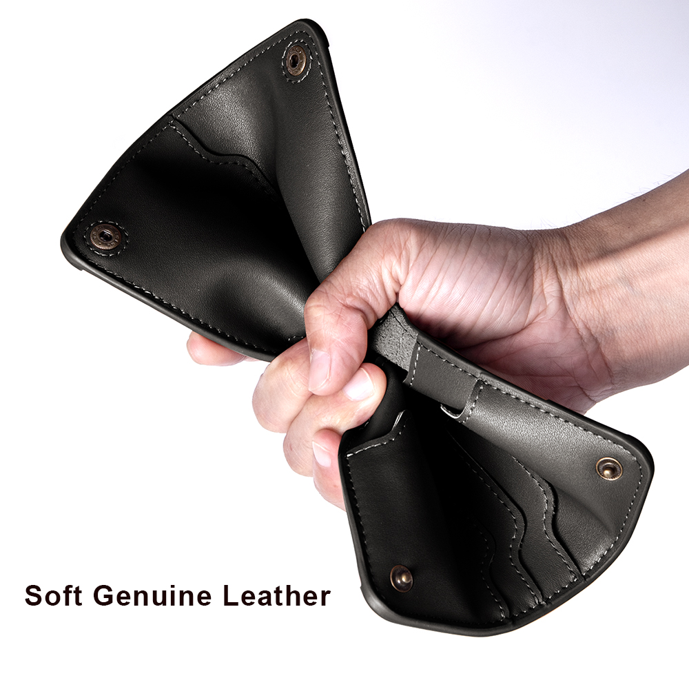 Genuine Leather Travel Passport Holder Cover Passport-Case Anti-theft RFID Protect Passport Card Wallet High Capicity Purse
