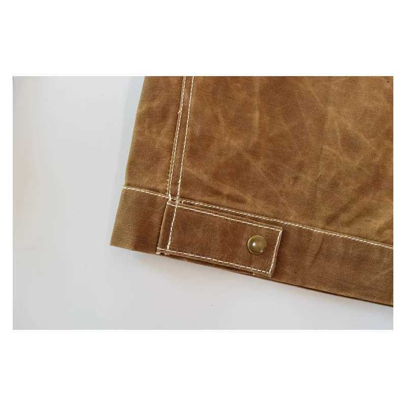 American Tool Retro Collar Canvas Oil Wax Jacket W241102