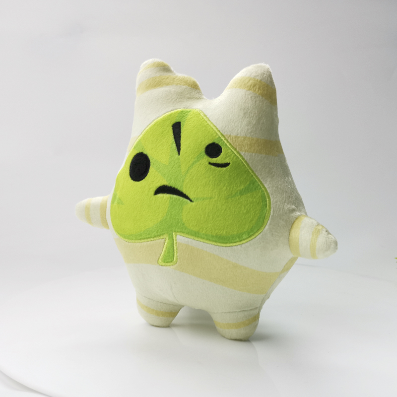New 20cm Makar Korok Plush Toy Stuffed Soft Plushie Plant new Game Cute 2025 Figure Doll Pillow for Children Kids Boys Birthday Gift