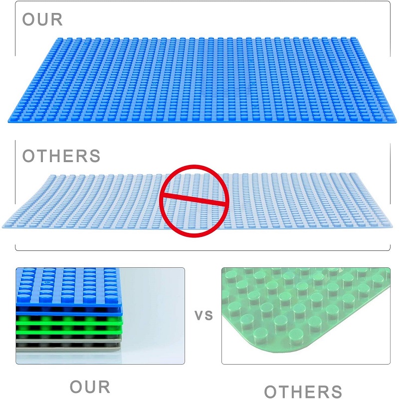 Base Plate 32*32 16X32 16X16 Dots Building Blocks Baseplate DIY new Plastic Plate 2025 Classic Brick Accessories Kids Toy