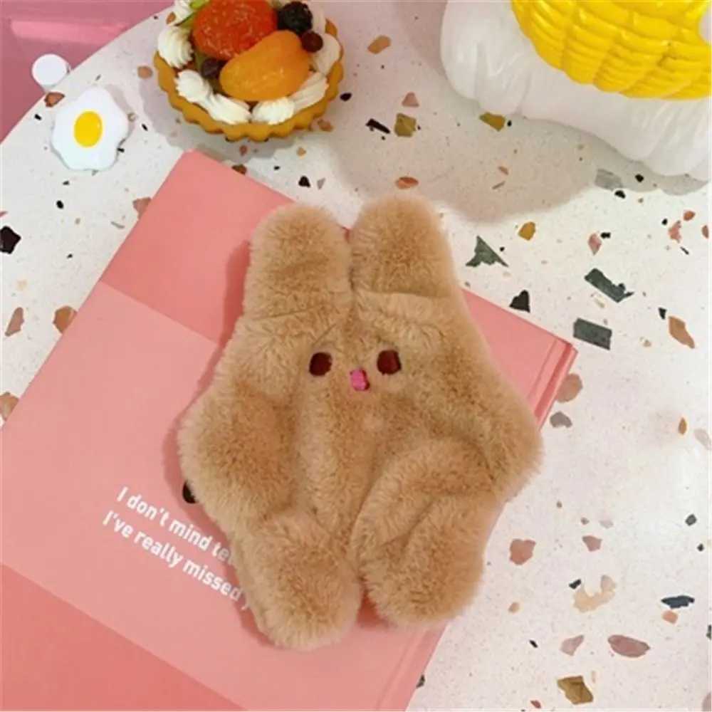 Plush Rabbit Coin Mey Bags Mini Cute Card Keys Case for Children Gifts Pouch Zipper Animal Bags Lipstick Earphe StorageXJ241111