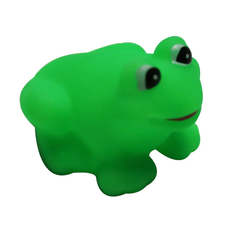 Toys 2025 Bath Babyfrogs Shower Frog Toy Kidsbathtub Toddlers Bathing Float Rubber new Mini Floating Sets Children Aking Shaped Taking