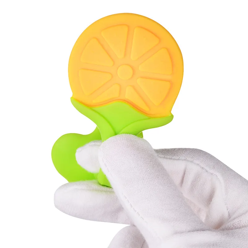 Teething Baby Toy Silicone Teether for Teeth new Babies Accessories Newborn Fruit Sucking 2025 Chew Toys For Newborn Baby BPA-Fre Gift