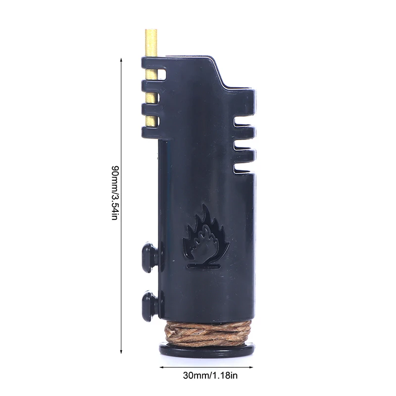 Hemp Wick Lighters WRAPPER New Lighter Case Plastic Lighter Case Portable Protective Case