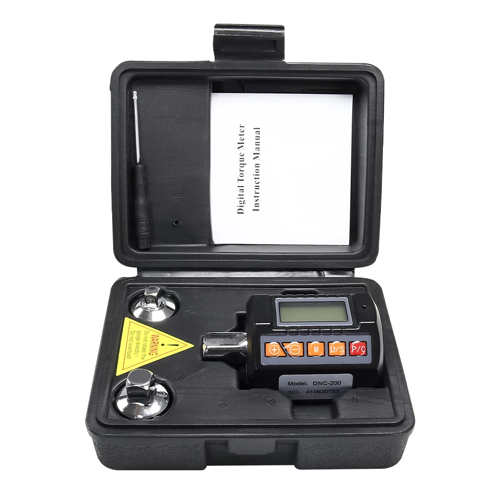 ALLSOME Adjustable 1/2 Digital Torque 2025 Gauge for new Bicycle Car Repair Digital Torque Adapter Electronic Torque Meter Hand Tools