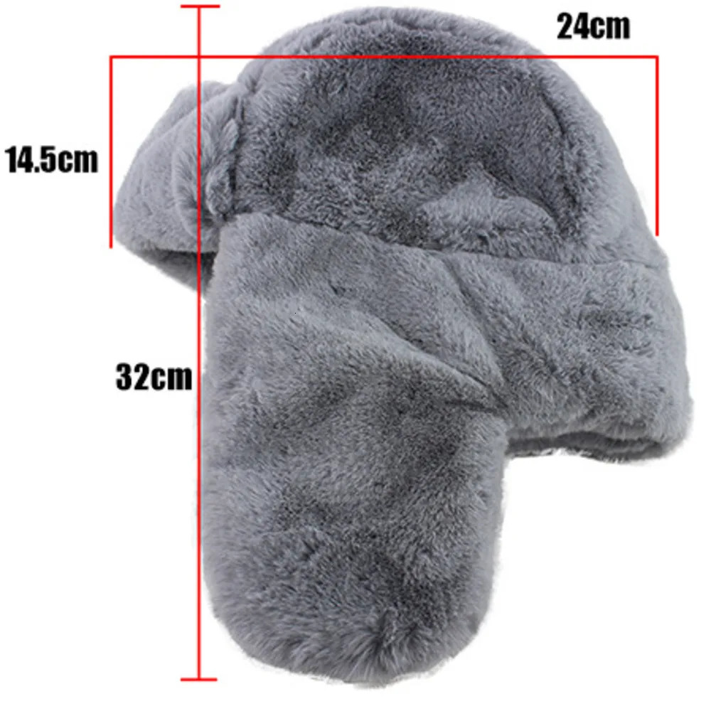 Trap hat Cavalry earmuffs Winter hat Ushanka Eskimo bomber Russian hat Windproof face mask Hunting bike 241031