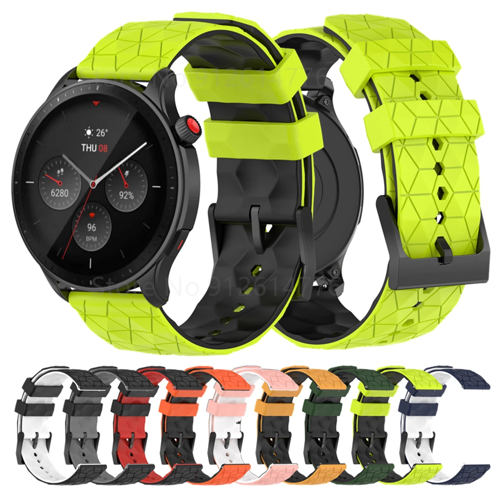 For Xiaomi Amazfit GTR 4 3 Pro 2e 2 New SmartWatch Band Strap For Amazfit new GTS 4 2 Mini Bip U 3 Pro Strap Soft 2025 Silicone Bracelet