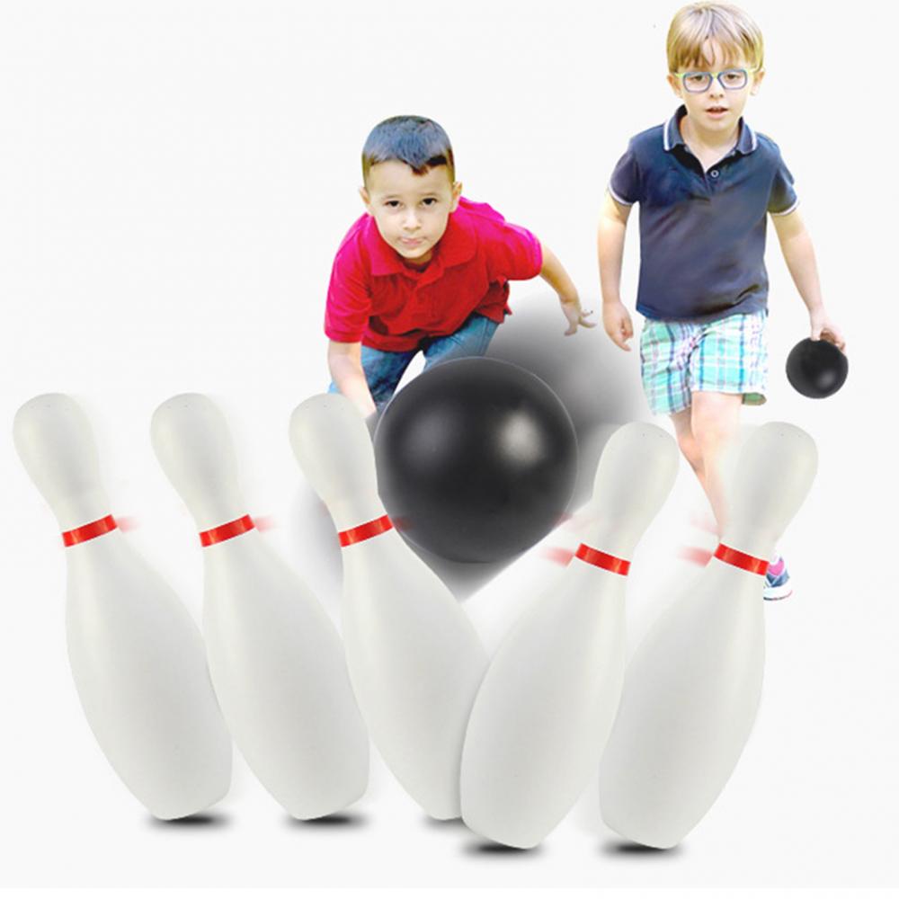 12Pcs/Set 2025 Toddler Kids new Bowling Game Set Outdoor Indoor Sports Learning Toy Gift Family Interactive Game Prop