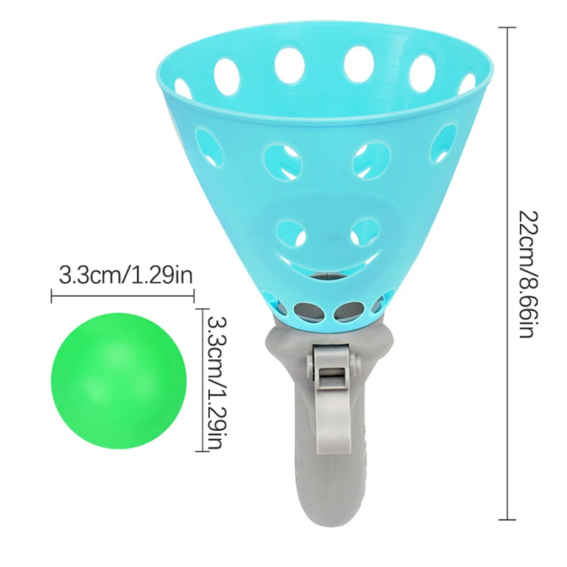 2pcs Outdoor Catapult Ball Children's Sports Fun Toys Parent-child Double 2025 Fun new Butt Bouncing Ball Big Catapult Outdoor Game