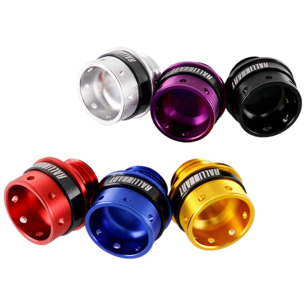Ralliart Aluminum Engine Oil Tank Cover Cap For Mitsubishi Lancer 2008-2015