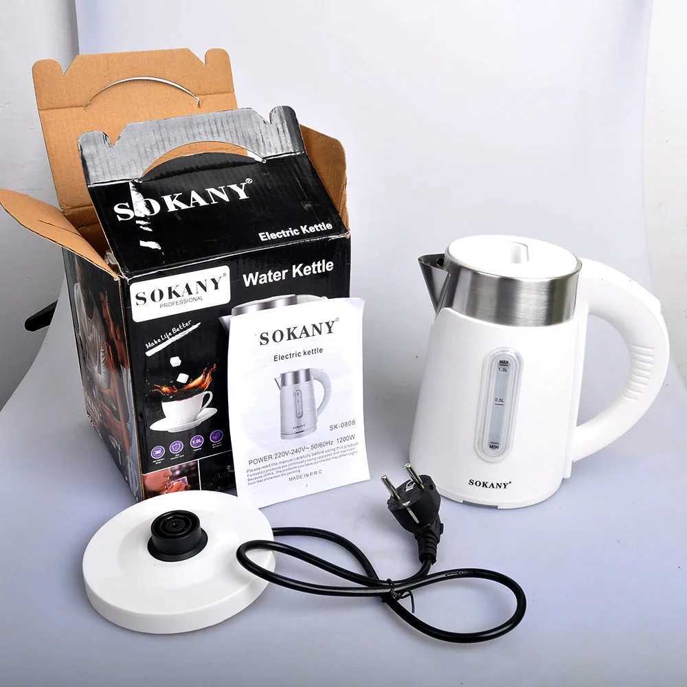Houselin electric kettle 1 liter 1200 watts used for quick boiling BPA Y241102