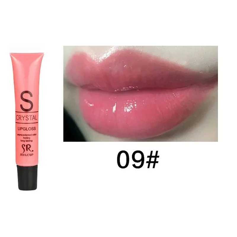 Jelly glitter liquid lipstick 12 color long-lasting nude moisturizing juicy shimmering lip gloss party sexy lipstick cosmetics W241101
