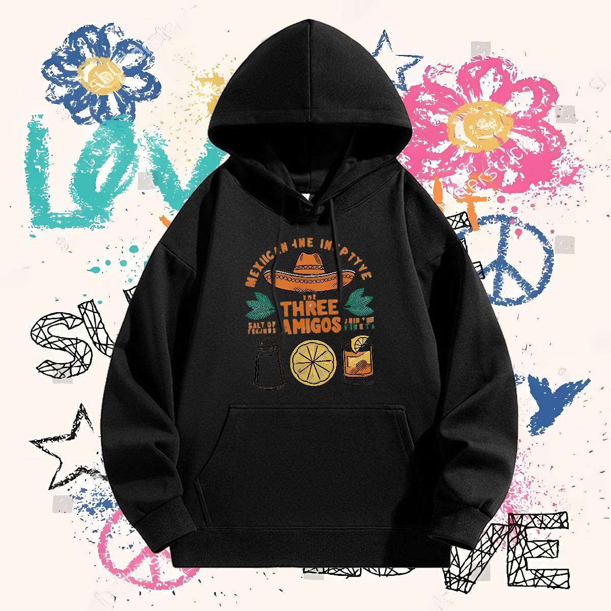 2024 Autumn and Winter Hoodie Women Daily Wear High Quality Women Hoodie White Plus Size Thick Fleece Clothes Breathable Drawstring