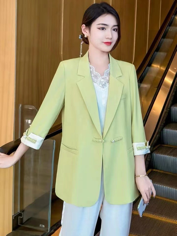 Womens Suits Blazers Blends Spring Autumn Blazer Women Fashion Long Sleeve Business Suits Women Work Office Casual Blazer Women Coats Woman Jacket 230