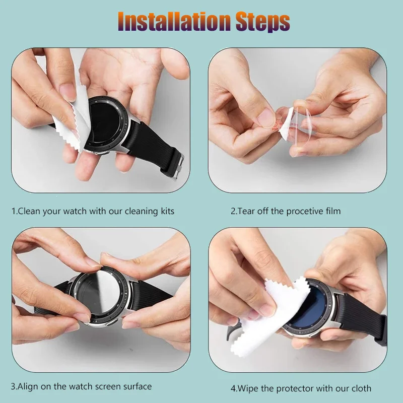 2PCS Tempered Glass Screen Protector For Casio PRO TREK PRG-601 PRG-600/650/240/340 Glass HD Clear Watch Screen Protective Film