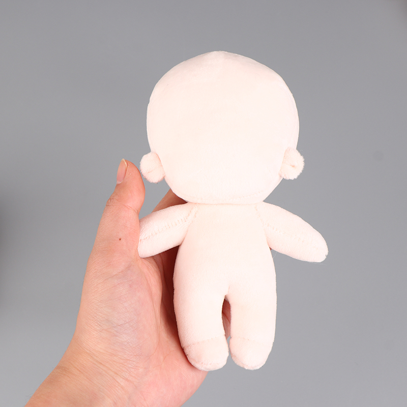 20/15/10cm Handmade DIY Plush Baby Dolls Kit Molds Blank Stuffed Plush Toys Mini Handmade Doll For Gift