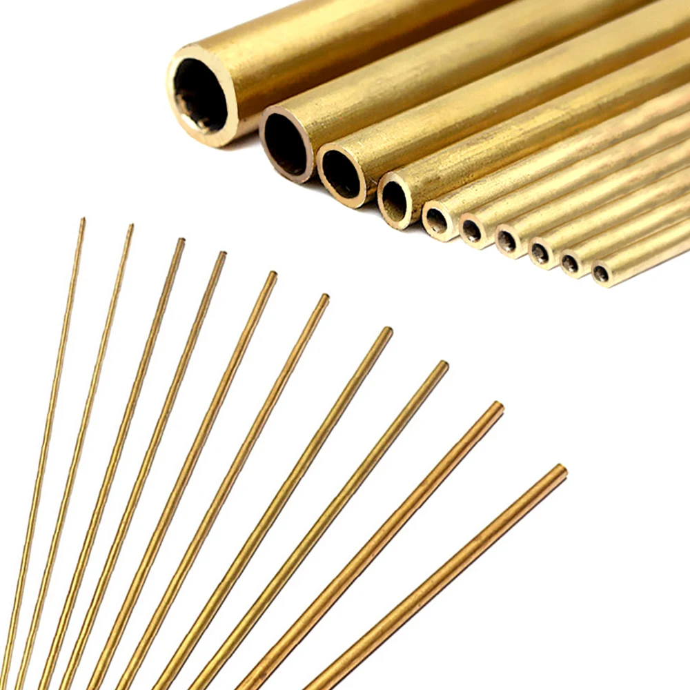 new Brass Tube Diameter 2/3/4/5/6/7/8/9/10/11/12/13/14/15mm Length 300mm 0.5mm Round Pipe Tubing Brass Rod Modelmaking 2025 Cutting Tool