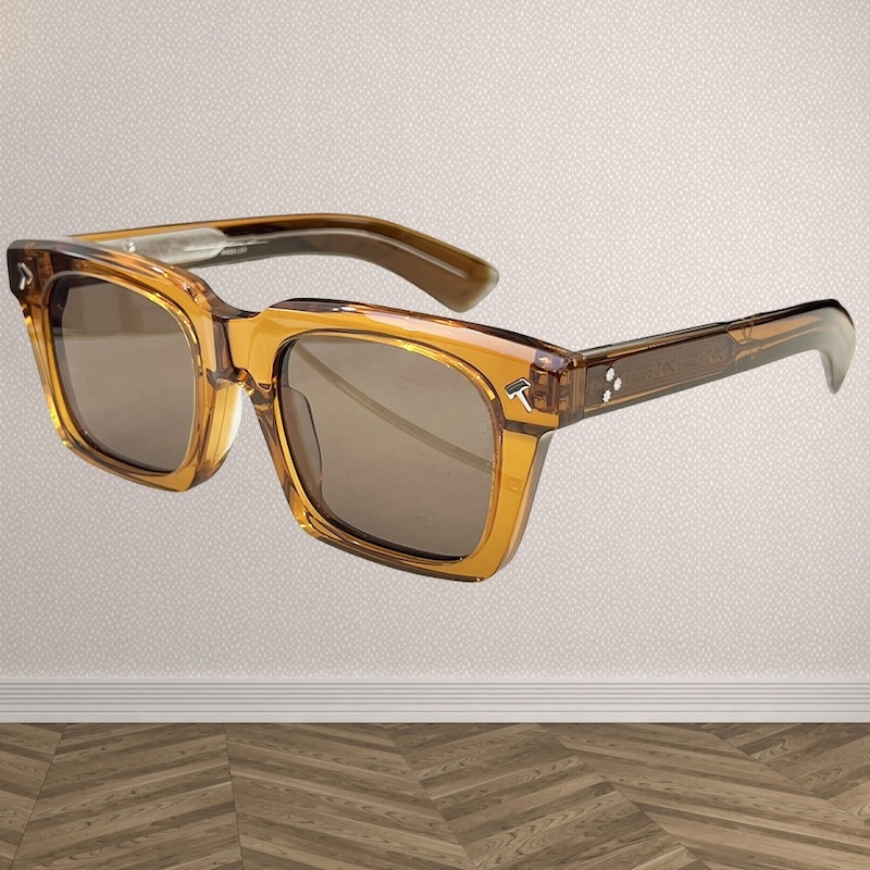 QUENTIN Acetate Sunglasses Designer 50-22 Handmade TOP Quality High Square Glasses Retro Vintage Frame for Men Driving Women Optical Handcrafted in Ja