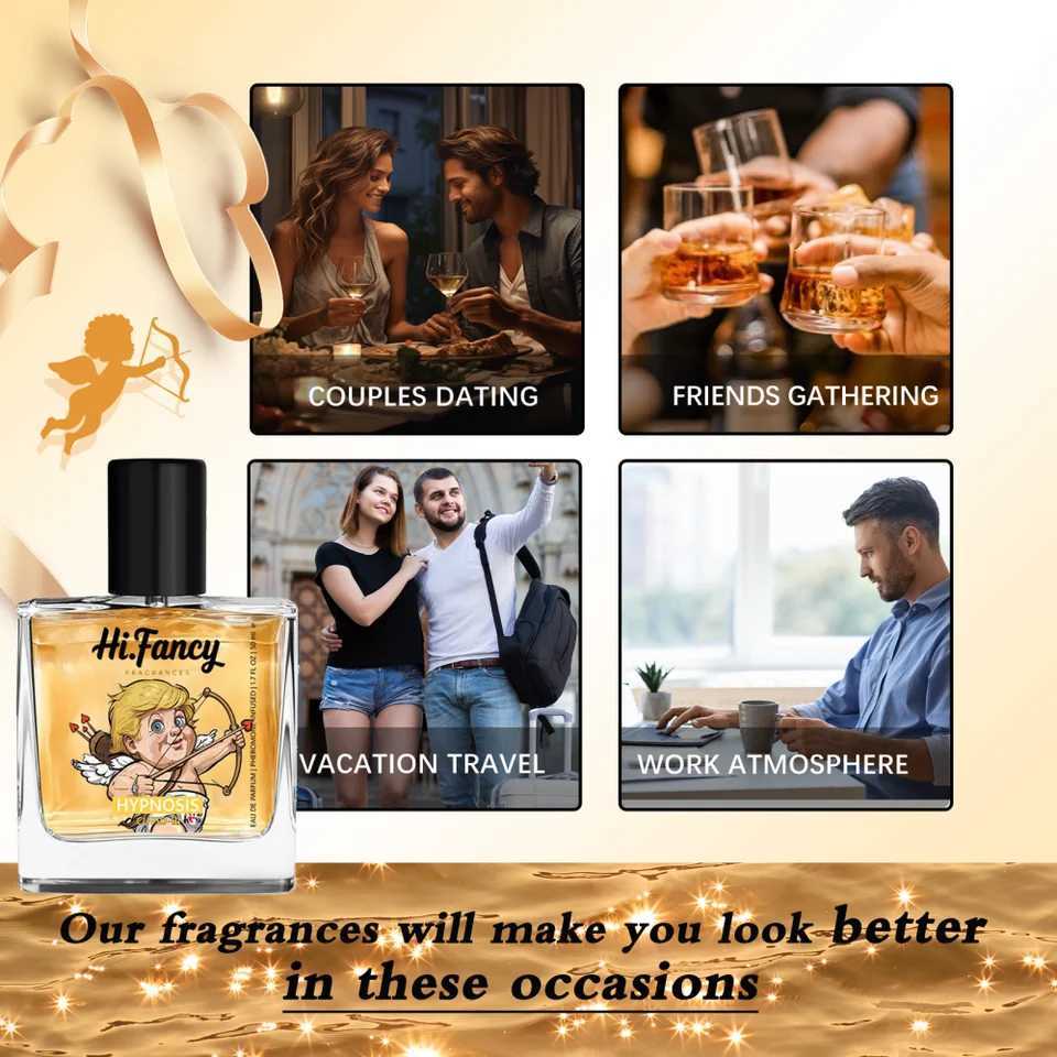 Hello. FANCY 2in1 Amber Ude Gold Mens Gulong 50ML Pheromone perfume 2 * 5ML Travel spray Christmas Gift New Year GiftW241102