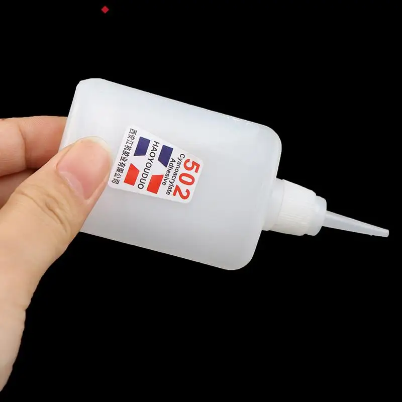 502 Super Glue Instant Quick Dry Cyanoacrylate Strong Adhesive Quick Bond new Leather Rubber Metal 2025 Office Supplies Fast Glue 1/3Pcs