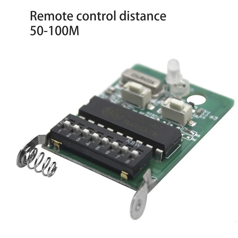 2025 1 Piece Professional 330mhz or 433mhz Garage Door Duplicator Remote Control Compatible with SMC5326 Garage new Door Free Shipping