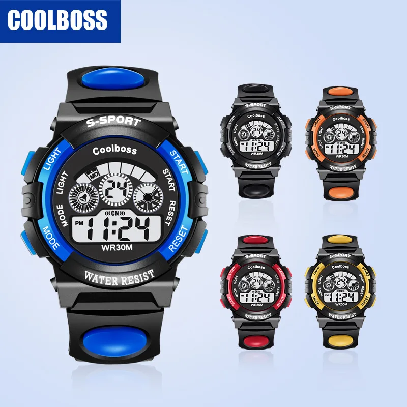 Cool Brand Children Watches Led 2025 Digital Kids Watches Boys new Sports Watch Student Multifunctional Wristwatches relogio infantil