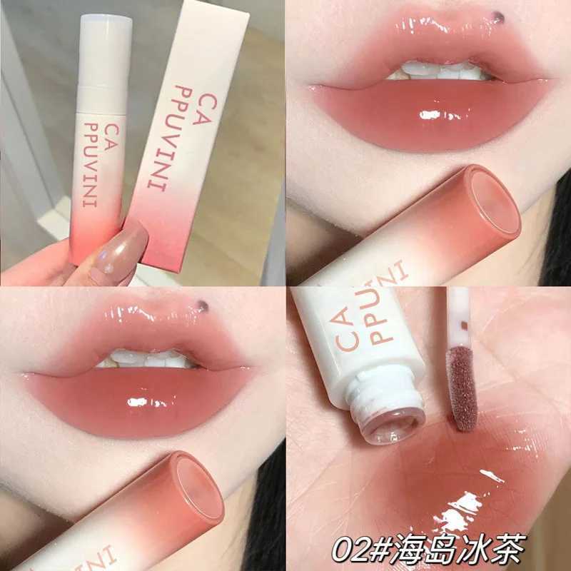 Transparent mirror water lipstick moisturizing lipstick durable handle free cup lipstick Korean cosmetics W241101