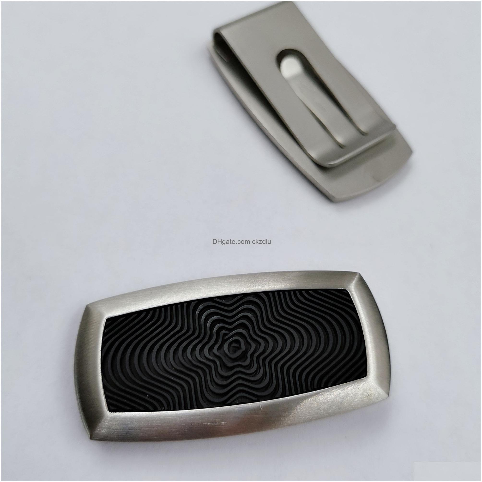 Money Clips Nont Blan Clip For Women Designer Wallet Card Fashion Para Dinero Drop Delivery Jewelry Otqld