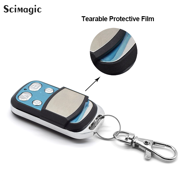 For Mando PUJOL Garage Remote Control PUJOL VARIO TWIN Command Garage Controls Rolling Code 433MHz Replacement