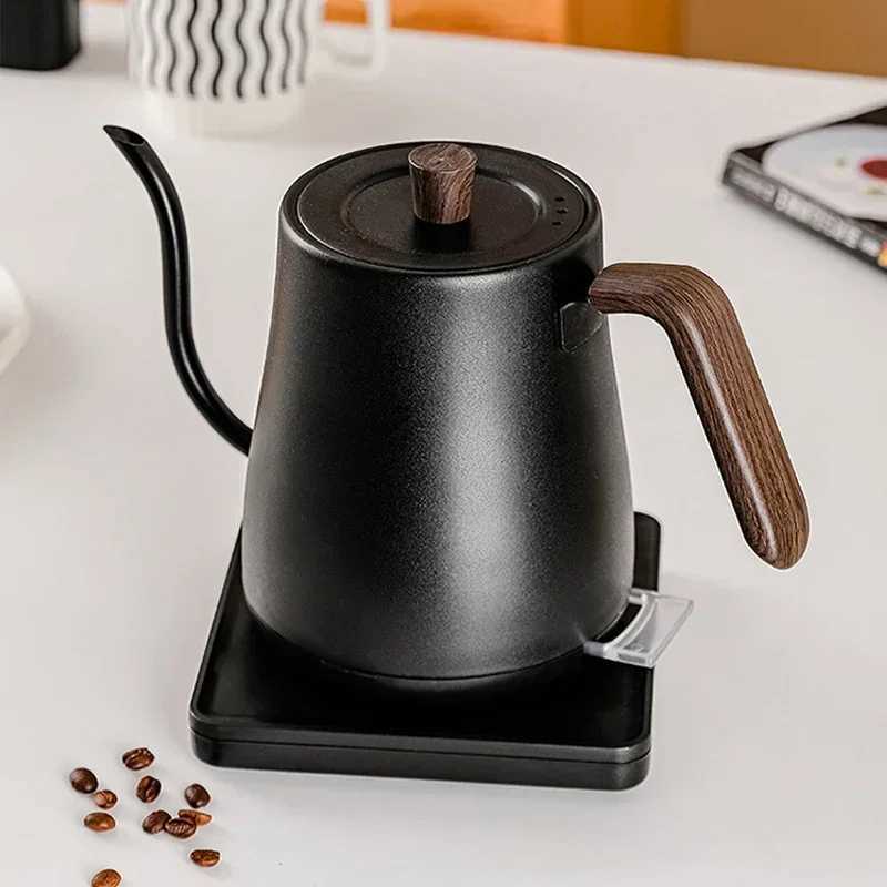 Coffee pot electric water heater tea pot portable slim mouth pot 110V 0.8L gooseneck kettle 1000W Y241102