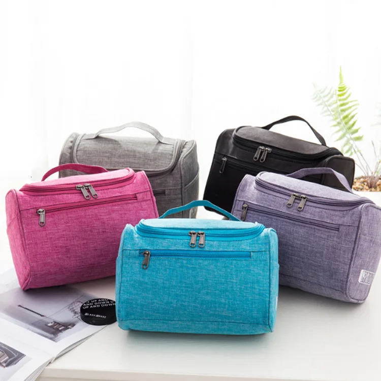 Travel organizer mens makeup bag makeup box bathroom toilet bag waterproof hook womens makeup bag 241031