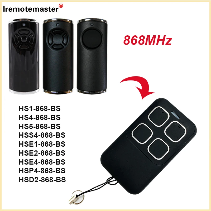 NEW HORMANN HSE2 HSE4 868 BS Remote Control HORMANN BS SERIES 868MHz Garage Door Remote Control Duplicator Gate Opener
