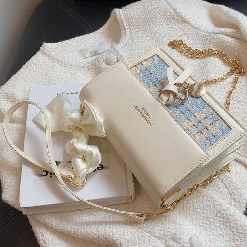 Shoulder Bags Korean Version Fashionable Single Shoulder Bags For Women Summer Stylish Versatile Chain Messenger Bag Diagonal Crossbody Bags 241015