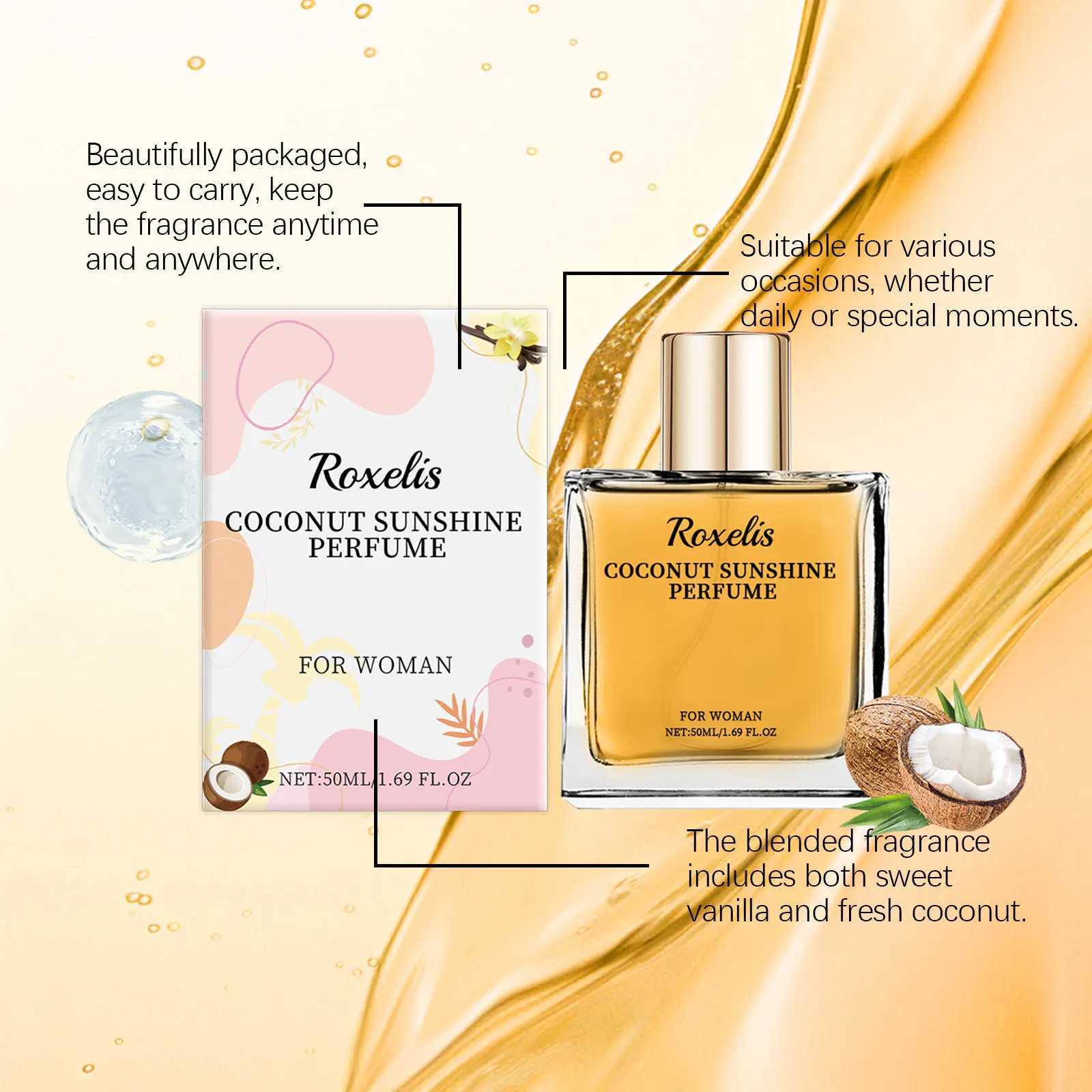 Coconut perfume lasting fruit fragrance improves intimate partner attracts more female pheromone perfumeW241102