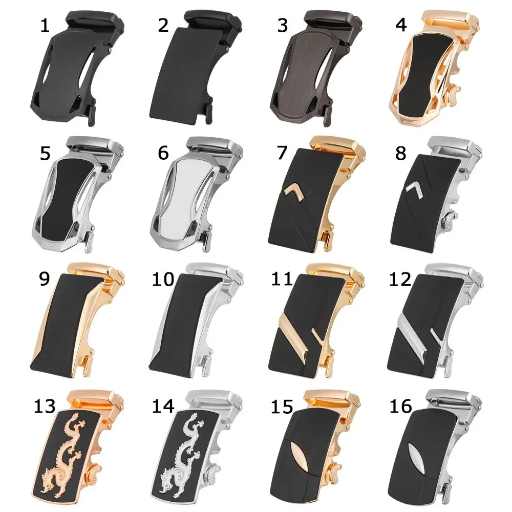 Men Belt Head Belt Buckle 2025 Leisure Belt Head Automatic Buckle Business Clothing Accessories new Suit for width 35mm Slide Belt Strap