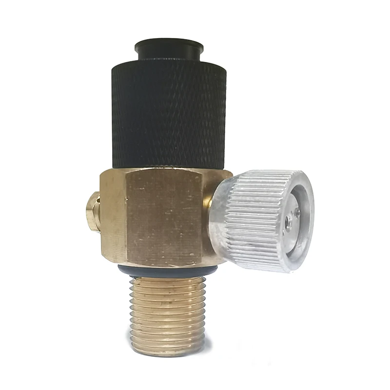 2025 Cylinder Compressed new Air Tank CO2 Bottle Cylinder 1/4 Turn On/Off Vae Din Copper 5/8"-18UNF or M18*1.5