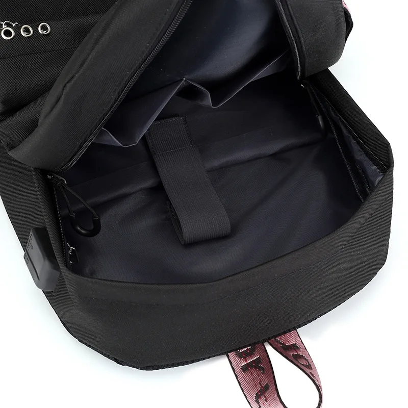 2025 new Girls USB Leisure Oxford Backpack Student School Bag