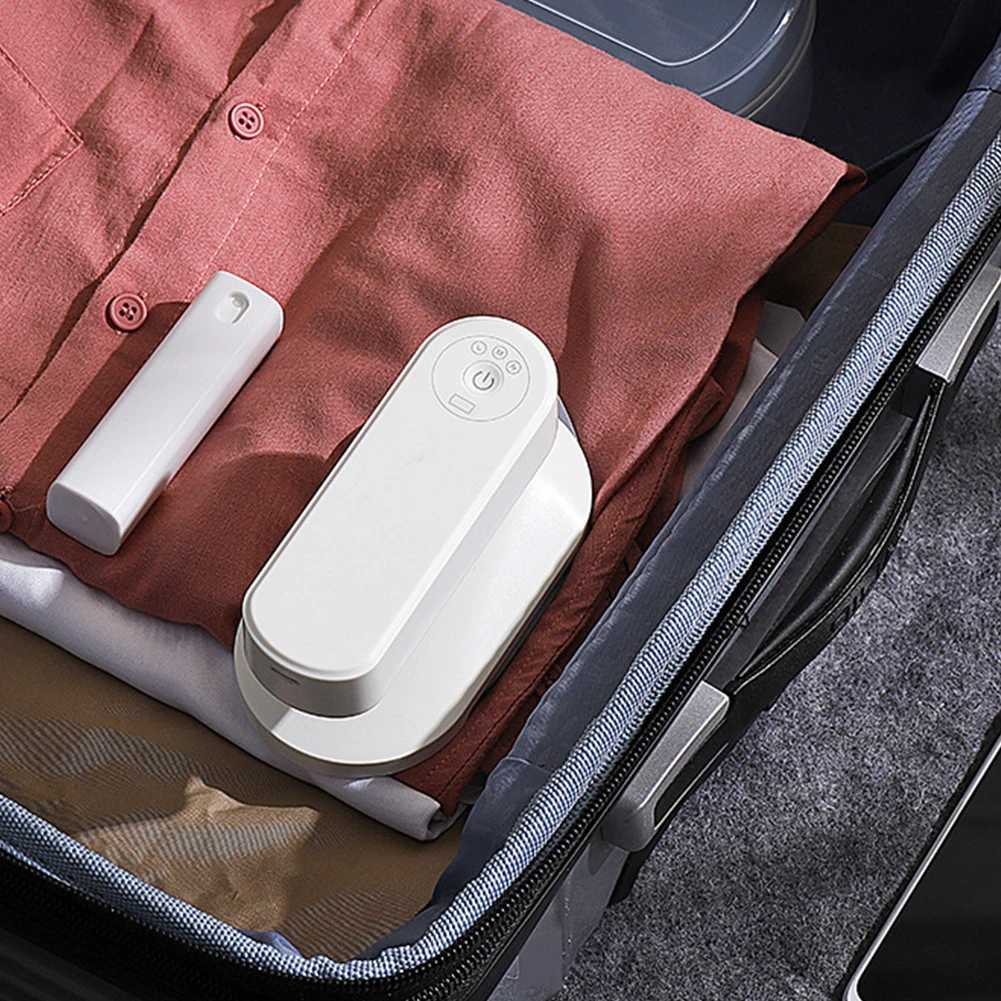 USB Charging Handheld Fabric Steam Iron 3-Heat Lls 110 W Mini Handheld Steam Machine Suitable for Travel Academy Dormitory Basic Edition Y241101